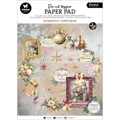 Sada papírů a výseků Romantic Christmas Essentials nr.216 (SL) Studio Light SL-ES-DCPP216 – Hledejceny.cz