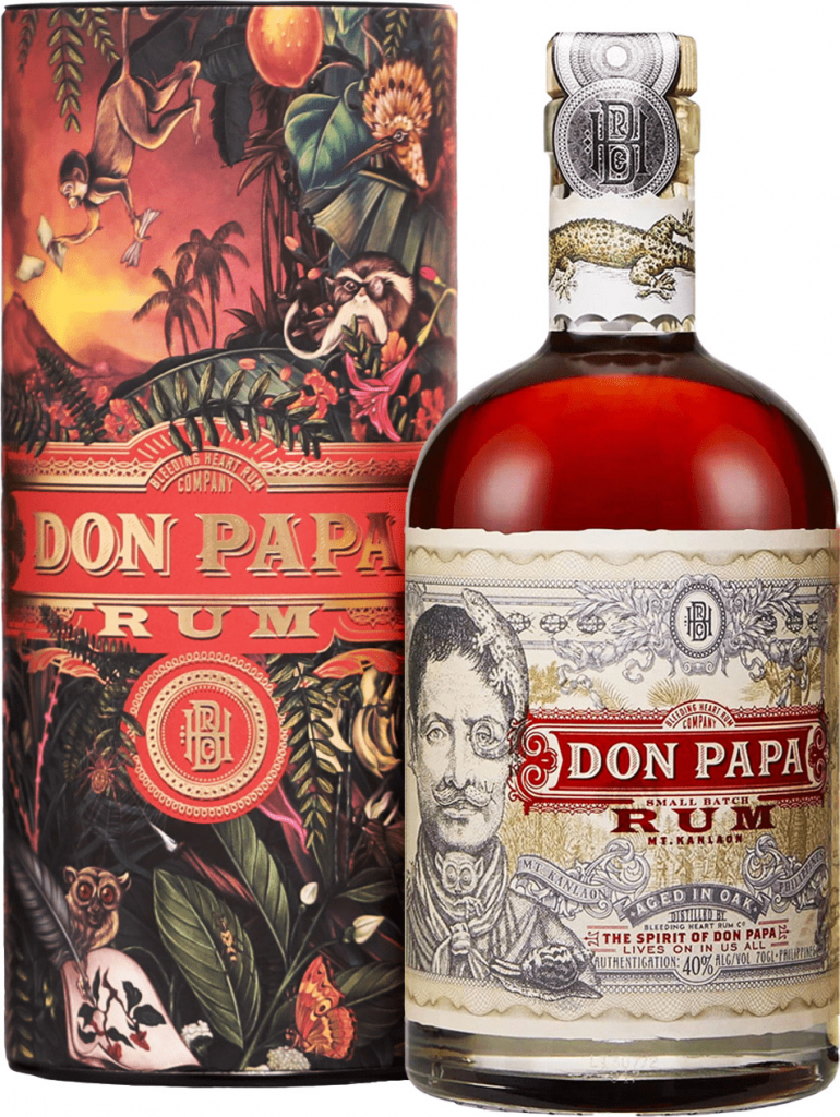 Don Papa Secrets of Sugarlandia 7y 40% 0,7 l (tuba)