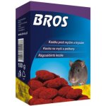 Rodenticid BROS parafínové bloky na myši a potkany 100g – Hledejceny.cz