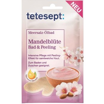 Tetesept Mandlový květ koupel a peeling 65 g