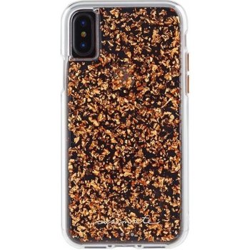 Pouzdro Case-Mate Karat Petals iPhone X růžově zlaté