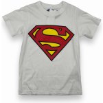 DC Comics Luxusní chlapecké tričko bílé barvy Superman bílá – Zboží Mobilmania