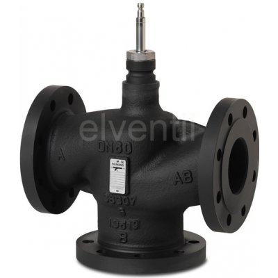 SIEMENS VXF63.15-4 třícestný regulační ventil – Hledejceny.cz