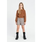 Twinset Girl svetr s knoflíky hnědý – Zboží Dáma