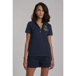 LA MARTINA WOMAN POLO S/S PIQUET STRETCH modrá – Sleviste.cz