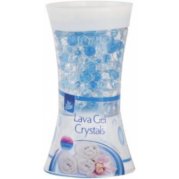 Pan Aroma Lava gel Crystals Cool Linen gelový osvěžovač vzduchu 150 g