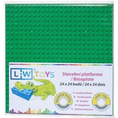 L-W Toys Základová deska 24x24 zelená – Zbozi.Blesk.cz