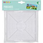 Destičky pro zažehlovací korálky čtverec 2 ks 15x15cm – Zboží Dáma