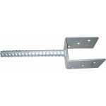 Patka sloupku U 121x60x100mm tl.4mm trn 18x200mm ZN – Hledejceny.cz