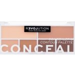 Revolution Relove Conceal Me paleta korektorů Medium 2,8 g – Zboží Dáma