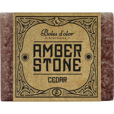 Boles d´olor Jantarový kámen Vosk vonný AMBER STONE 5 x 2 x 4 cm Cedar – Zboží Dáma