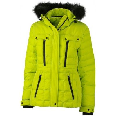 James Nicholson Wintersport Jacket žlutá acid – Zboží Mobilmania