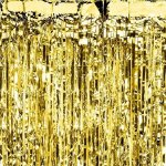 Party závěs zlatý 90 x 250 cm – Zboží Dáma