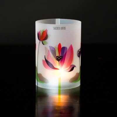 Stínítko na čajovou svíčku Inspiration Sacred Lotus – Hledejceny.cz