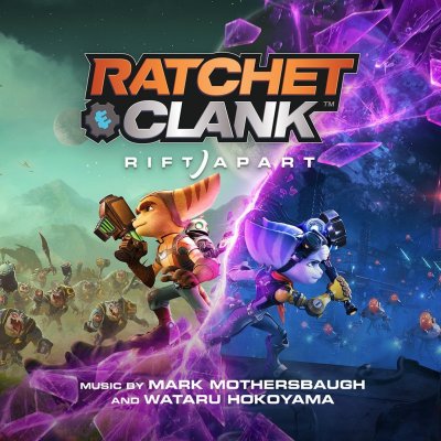 Ratchet & Clank - Rift Apart - Coloured Pink & Red Splatter Vinyl LP