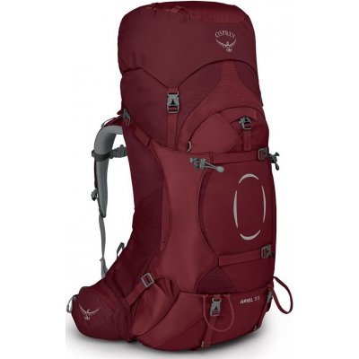 Osprey Ariel II 55l claret red – Zboží Mobilmania