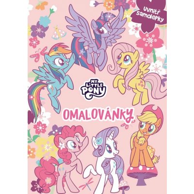 My Little Pony Omalovánky se samolepkami – Zboží Mobilmania