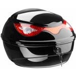 Kožený kufr na moto K18, 57 x 33 x 28cm - nýty a třásně / bez boční kapsičky | Zboží Auto