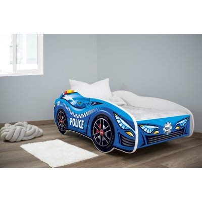 Top Beds Racing Cars Police – Zboží Mobilmania