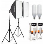 Panolux Sada světel SOFTBOX 50x70 125W LED – Sleviste.cz