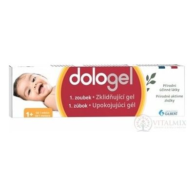 dologel 1. zoubek zklidňující gel na dásně od 1 měsíce 25 ml – Hledejceny.cz