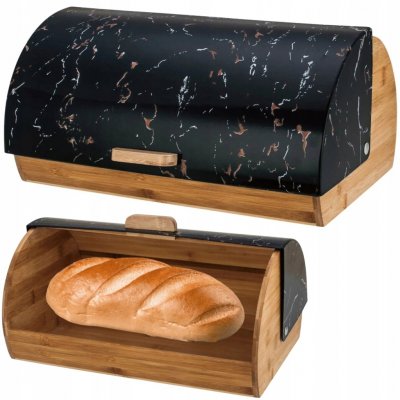 Chlebník jednodílný Brunbeste béžový, hnědý, černý bambusový – Zbozi.Blesk.cz