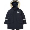 Kojenecký kabátek, bunda a vesta dětská péřová bunda Helly Hansen K Isfjord down parka navy