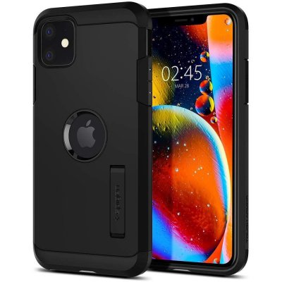 Pouzdro Spigen Tough Armor pancéřové na iPhone 11 Black – Zboží Mobilmania