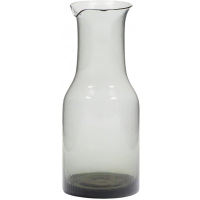 Kave Home Šedá skleněná karafa Thiba 900 ml – Zboží Dáma