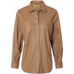 esmara dámská košile ve vzhledu kůže hnědá – Zboží Dáma