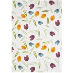 SCANquilt utěrka DEKORO tulipány 50 x 70 cm – Zboží Dáma