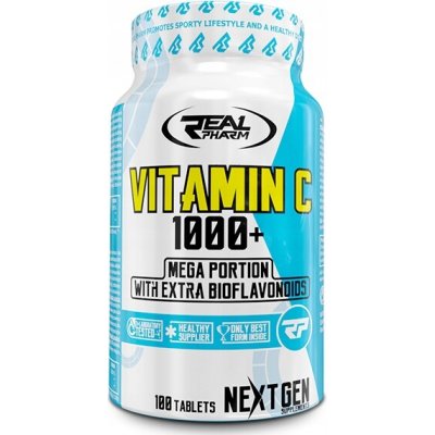 Real Pharm Vitamin C 1000+ 100 tablet – Hledejceny.cz