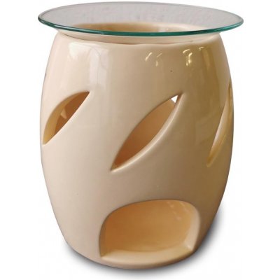 Hanna Maria Therapy aroma lampa se sklem Soudek béžová – Zboží Dáma