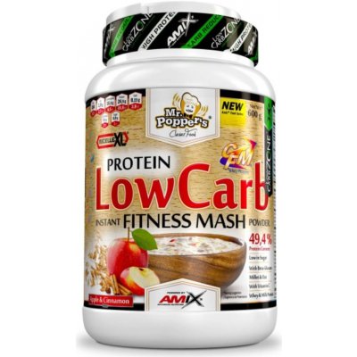 Amix Protein Low carb fitness mash 600 g – Hledejceny.cz
