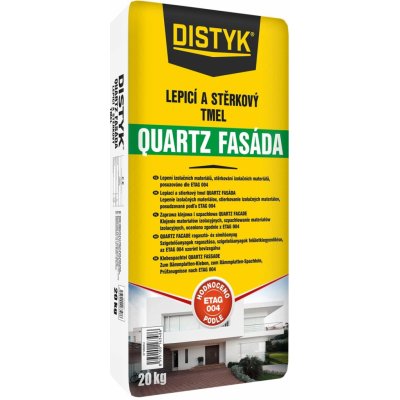 Den Braven Lepicí a stěrkový tmel QUARTZ FASÁDA DISTYK Line 20 kg šedá 57106DEU1 – Zboží Mobilmania