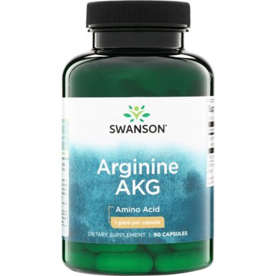 Swanson Arginine AKG 1000 mg 90 kapslí – Hledejceny.cz