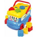Clementoni Prostrkávadlo Autobus Mickey – Zboží Dáma