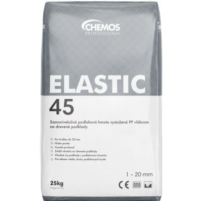Chemos Elastic 45 nivelační hmota na dřevo 25 kg – Zbozi.Blesk.cz