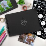 Lovelu Fotoalbum pes + samolepky černé – Zboží Živě
