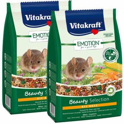 Vitakraft Emotion Beauty Selection myši 2 x 300 g – Zboží Mobilmania