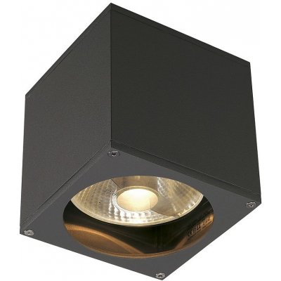 SLV Nástěnné svítidlo BIG THEO WALL OUT, hranaté, antracit, ES111, max. 75 W – Hledejceny.cz