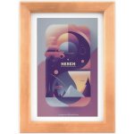 Waveshare 7,3" e-paper displej v dřevěném rámečku, 800 × 480, 7 barev, s funkcí fotorámečku – Zboží Živě