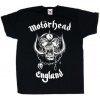 Dětské tričko ROCK OFF Tričko metal Motörhead England Youth černá