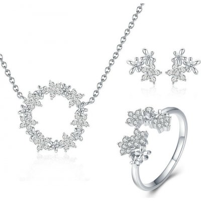 P&J Jewellery stříbrná sada šperků Nevěstin závoj SSS10 – Sleviste.cz