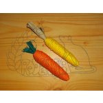 Trixie Sisalová mrkvička a kukuřice 15 cm (2 ks) – Sleviste.cz