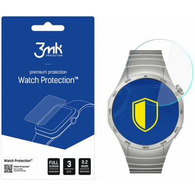3MK Watch Hybridní sklo pro Huawei Watch GT 4 46mm (3ks), (5903108539418) – Zboží Živě