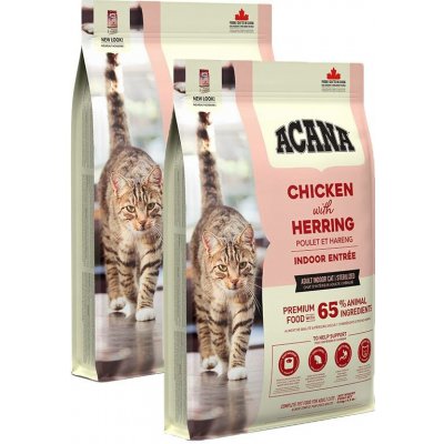 Acana Indoor Entrée Cat 2 x 4,5 kg – Zboží Dáma