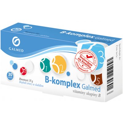 Galmed B-komplex 30 tablet – Hledejceny.cz