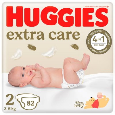 Huggies Elite Soft 2 4-6 kg 82 ks – Zboží Dáma