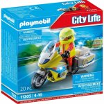 Playmobil 71205 Záchranářský motocykl s blikajícím světlem – Zboží Živě